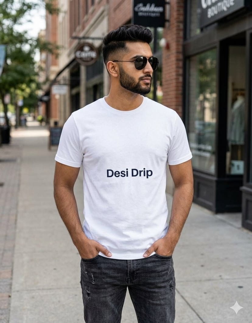 Dryfit T-Shirt (Desi Drip) - Image 1